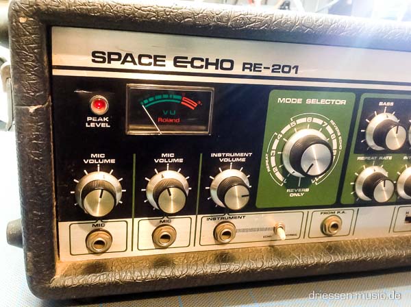 Repair Roland RE-201 Space Echo Tape Delay